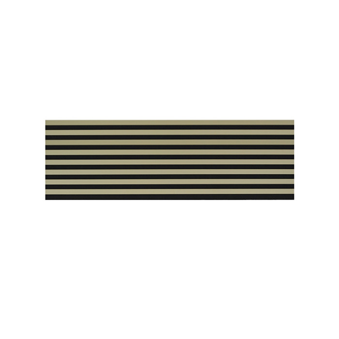 Wooden wall panel 2700 x 400mm (Black - Olive green)